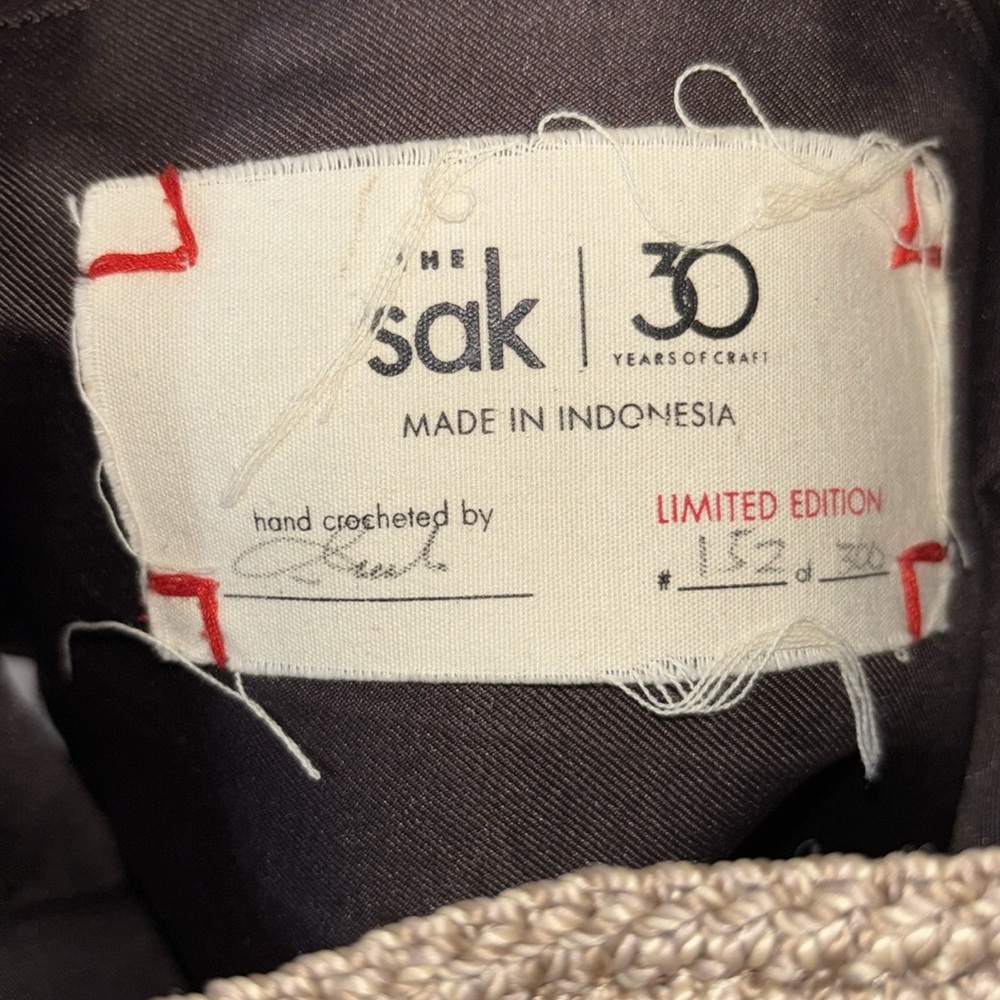 The SAK Limited Edition Crochet Lotus 120 Hobo Bag - Picture 8 of 9